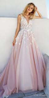 Lovely Pink Wedding Gown Color Ideas For Beautiful Bride 25 Best Ideas A Line Wedding Dress Prom Dresses Long Wedding Dresses 2017