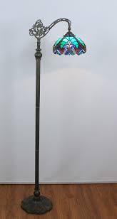 Only 3 available and it's in 1 person's basket. Tiffany 12 Stained Glass Blue Victorian Hanging Floor Lamp Jt12f42