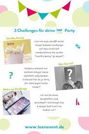Challenge Fur Deine Party Teenager Geburtstag Teenager Madchen Geburtstag Spiele Fur Madchen