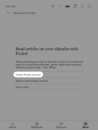 Use The Pocket App With Your Kobo Ereader Rakuten Kobo