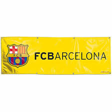 Über 80% neue produkte zum festpreis; Fc Barcelona Barca Fcb 2 X 6 2ft X 6ft Yellow Vinyl Banner Flag Soccer Logo Ebay