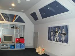 Boys Starwars Spaceship Bedroom Star Wars Kids Room Star Wars Room Decor Star Wars Room