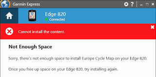 No you don't have to have either windows or mac in order to update your garmin nuvi gps (or magellan, tomtom, and a few others). Garmin Edge Not Enough Space Error In Garmin Express Garmin Support