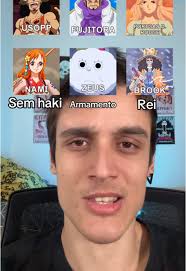 2 personagens sem haki, 2 com armamento e 2 com haki do rei #anime #otaku  #onepiece #manga #otakus