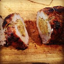 Remove pan from heat and place in the oven for 10 to 15 minutes, or until thermometer inserted registers 155 to 160 degrees. Rotisserie Grilled Stuffed Pork Tenderloin Roxborough Park Ramblings
