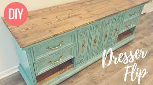 2 How To Spray Paint Distress Furniture Dresser Flip Ashleigh Lauren Youtube Distressed Furniture Flipping Furniture Painting Wood Furniture