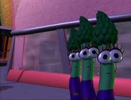 He has the power to grow and shrink to lies and truths. Larry Boy And The Fib From Outer Space Video 1997 Imdb