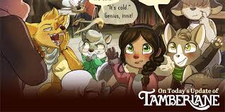 Tamberlane, the Comic🌿 (UPDATES WEDNESDAYS) on X: Tamberlane is back!!  Did you know Chapter 4 has started? Read page 181 here:  t.co Xgrxy2KIAU #webcomic #indiecomic #animals #cute #art  #illustration #fantasy #MakeComics #TamberlaneComic 