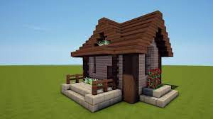 Die mini stadt wurde von einem bösen schurken geschrumpft und seit dem, lebt das mini dorf in unzumutbaren zuständen! Tiny House In Minecraft Bauen Tutorial Haus 184 Youtube