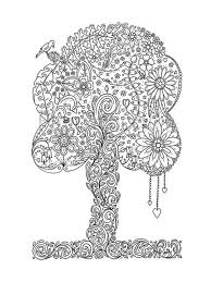 Get crafts, coloring pages, lessons, and more! Tree Coloring Pages For Adults Free Printable Tree Coloring Pages