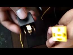 Relay 5 kaki 12v diagram. Cara Kerja Relay 5 Kaki Saklar 2 Fungsi Untuk Lampu Mobil Dan Motor Lampu F1 Youtube