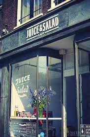 juice and salad cafe in amsterdam coffee shop design cafe design amsterdam