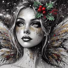 Adorable Christmas Fairy 🧚‍♀️♥️✨🎄
