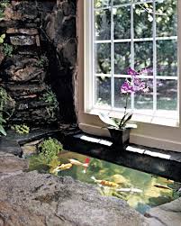 Do It Yourself Indoor Outdoor Koi Pond Indoor Pond Pond Design Koi Pond Design