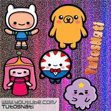 Pack De Iconos Hora De Aventura Kawaii By Tutosnatisub On Deviantart Adventure Time Kawaii Art Chibi