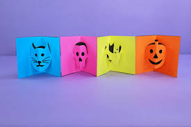 Select a piece of cardstock for the base of the card. How To Make Halloween Pop Up Cards Babble Dabble Do