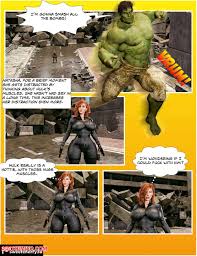 ✅️ Porn comic Black Widow. Chapter 1. The Avengers. MegaParodies. Sex comic  Hulk saved the 