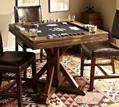 Card Table From Pottery Barn Perfect Thing To Put In A Man Cave Game Room Decor Family Room Home