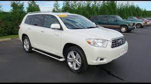 What will be your next ride? 2008 Toyota Highlander Limited V6 4wd Full Tour Start Up At Massey Toyota Youtube