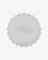 Glossy Bottle Cap Top View In Object Mockups On Yellow Images Object Mockups Mockup Free Psd Design Mockup Free Mockup Free Download