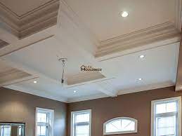 Coffered Ceiling Box With Lighting Ceiling Lights Accent Wall Panels Coffered Ceiling
