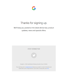 Google Sent This Email With The Subject Line Welcome You Re All Set Read About This Email And Find More Confirmation E Best Email Email Layout Email Design