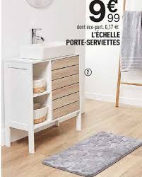 Meuble wc centrakor / meuble salle de bain salle de bain bain et beaute : Offre L Echelle Porte Serviettes Chez Centrakor