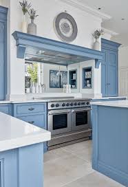 Blue Kitchen Design Tom Howley In 2020 Blue Kitchen Designs Blue Kitchens Blue Kitchen Decor