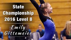 Gymnastics Level 8 State Championships Floor Routine 2016 Emily Gittemeier Gymnastics Floor Routine Gymnastics Levels Gymnastics