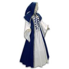 Top angebote auf brautkleider vintage und hochzeitskleider spitze. Mittelalter Hochzeitskleid Massangefertigt Bis Ubergrosse Mit Gugel Und Tunnelzuga