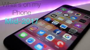 What S On My Iphone Mid 2017 Whats On My Iphone Iphone Samsung Galaxy Phone