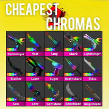 Maybe you would like to learn more about one of these? Mm2 Roblox All Chromas Fast And Cheap Read Description Ebay