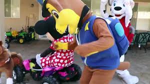 Paw Patrol Chase vs Marshall CAR RACING CHALLENGE! w/ Minnie Mouse in Real  Life─影片 Dailymotion