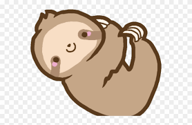 Preschool and kindergarten cloring pages. Sloth Png Baby Sloth Coloring Pages Clipart 1203310 Pikpng