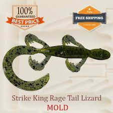 Rage Lizard Fishing Grub Mold Lure Bait Soft Plastic 100 Mm Ebay In 2021 Soft Plastic Bait Molds Soft Plastic Bass Fishing Tips