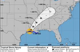 Hurricane Harvey Path Map Where Is The Storm Heading Now