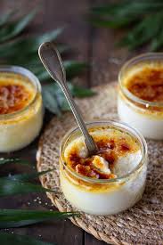 Cremes Dessert A La Noix De Coco Et A La Vanillle Vegan Recette Creme Noix De Coco Recettes De Cuisine Dessert Noix De Coco