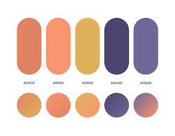 If you're in need of a palette that's more restrained, instead of opting for navy and dark gray, try these lighter, brighter hues. 32 Beautiful Color Palettes With Their Corresponding Gradient Palettes