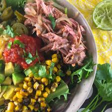 After the sauce is made, marinate the pork overnight or several hours before cooking for best results. Pulled Pork Bowls Keto Low Carb Carnitas Salad