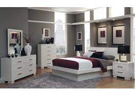 Andover series bedroom set in white b677w. Jessica Collection Bedroom Set White Color 202990 Casye Furniture