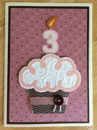 Handmade Birthday Card For 6 Year Old Boy 3d Cupcake Handmade Birthday Card 1 2 3 4 5 6 Year Old Girl Handmade Happy Birthday Card Feminine Birthday Card With Cupcake And Candle Ideoita