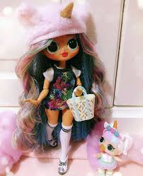Unicorn Custom Omg Doll Lol Dolls Pretty Dolls Doll Family
