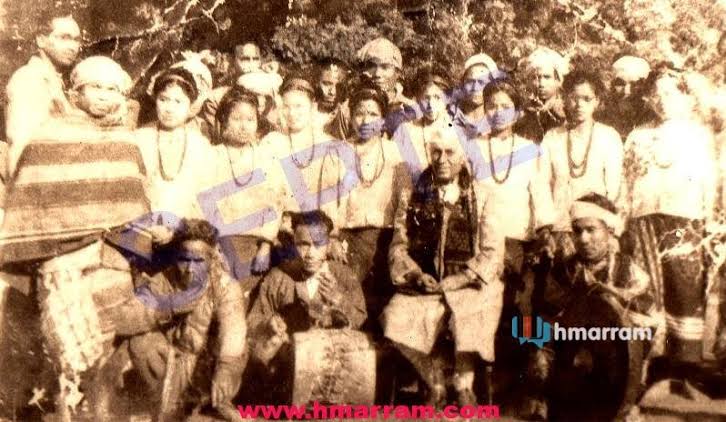 1959 Hmar Cultural Troupe: India's Republic Day in New Delhi - HMARRAM