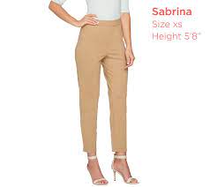 Tops & tees, jeans & pants, dresses & suits, coats & jackets Joan Rivers Regular Signature Knit Pull On Ankle Pants Qvc Com