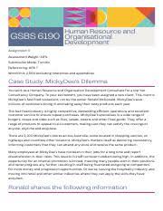 GSBS 6190 : Human Resource Development