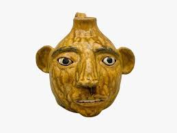 A.g. Meaders. Double Face Politician Jug.
