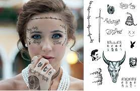 Discover the latest nfl news and videos from our experts on yahoo sports. Amazon Com Ginkago Post Malone Inspired Temporary Tattoos Tattoo Set Includes Face Hands Arm Tattoos Beauty Personal Care