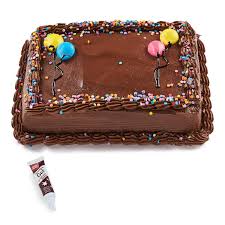 When they opened the cake, they are shocked to see that it was full of styrofoam. The Bakery Chocolate Celebration Cake Walmart Canada