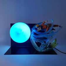 Naruto Uzumaki Giant Rasengan Blue Ball Diy 3d Light Lamp Anime Lamps 3d Light Anime Inspired Naruto Uzumaki
