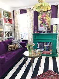 This Colorful Home S 250 Kitchen Refresh Isn T Even The Boldest Room In The House House Colors Colourful Living Room Home Decor